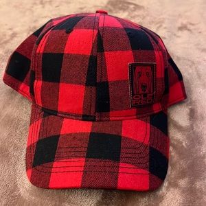 Ole Red flannel ball cap